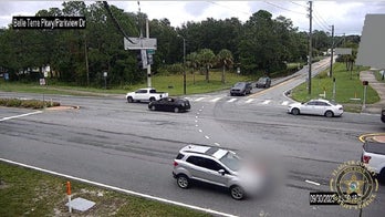 Florida hit-and-run suspect floors it as victim clings to hood for 2 miles with cops in hot pursuit: police