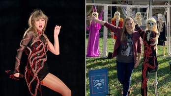 Mom's creepy-cool Taylor Swift Halloween display goes viral on TikTok