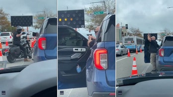Virginia driver filmed pulling gun on motorcyclist during apparent road rage