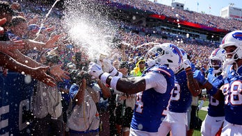 Stefon Diggs showers fans with beer as he leads Bills to massive win over  Dolphins