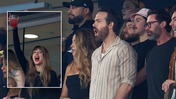Taylor Swift brings Blake Lively, Ryan Reynolds and Hugh Jackman to Travis Kelce's Chiefs football game