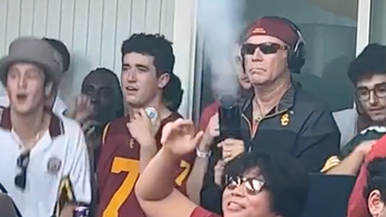 Will Ferrell parties at USC fraternity, DJs during family weekend