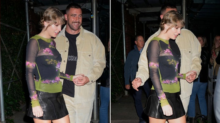 Taylor Swift shows up at Chiefs game amid Travis Kelce dating rumors