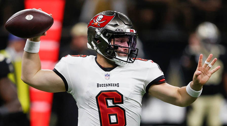 Bucs' Baker Mayfield throws 3 touchdown passes in win over Saints