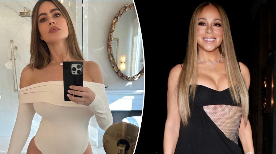 Sofia Vergara rocks bodysuits; Mariah Carey wears little black