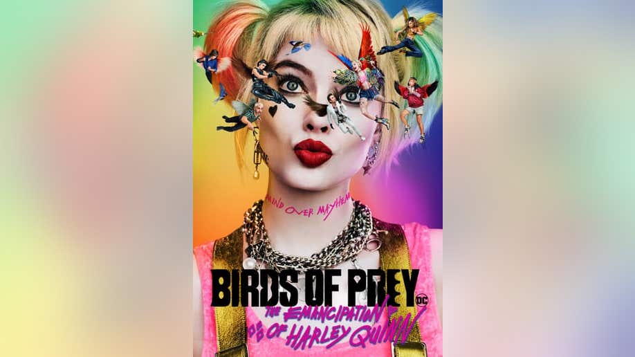Harley Quinn connected screen of "Birds of Prey"
