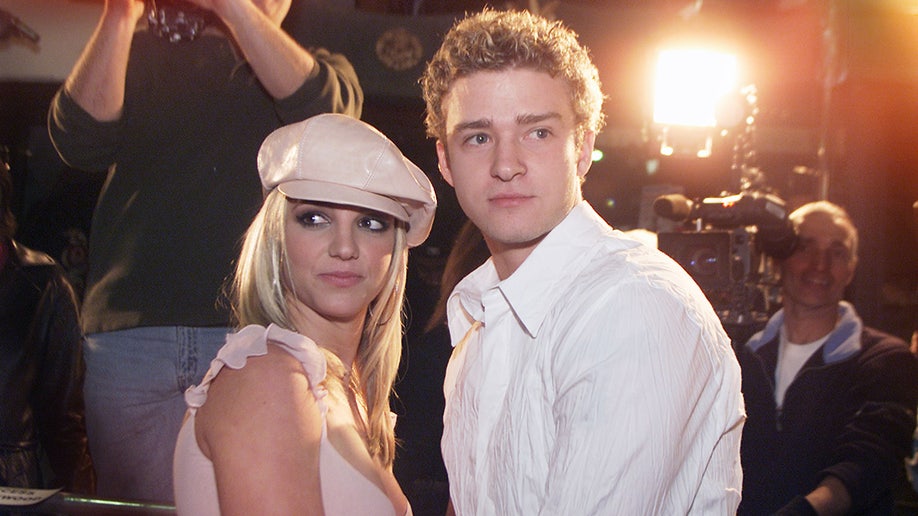 A photo of Britney Spears and Justin Timberlake