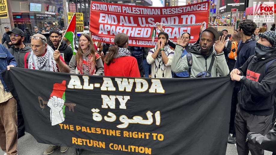 Pro Palestinian Protesters Blame Israel For Hamas Terror Attack In Pro Palestinian Protesters Blame Israel For Hamas Terror Attack In