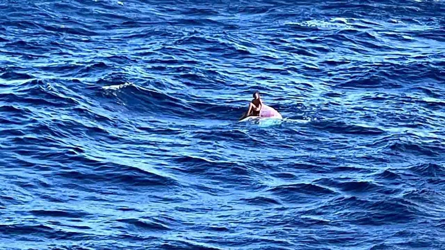 Tom Robinson spotted on capsized boat