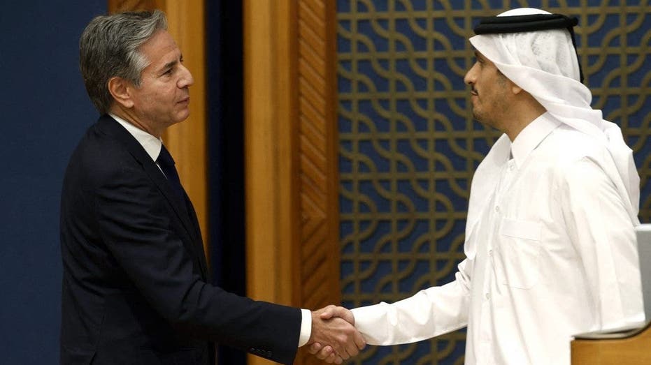 Blinken meets Qatar PM, says Israeli actions are not 'retaliation,' but 'defending the lives of its people'