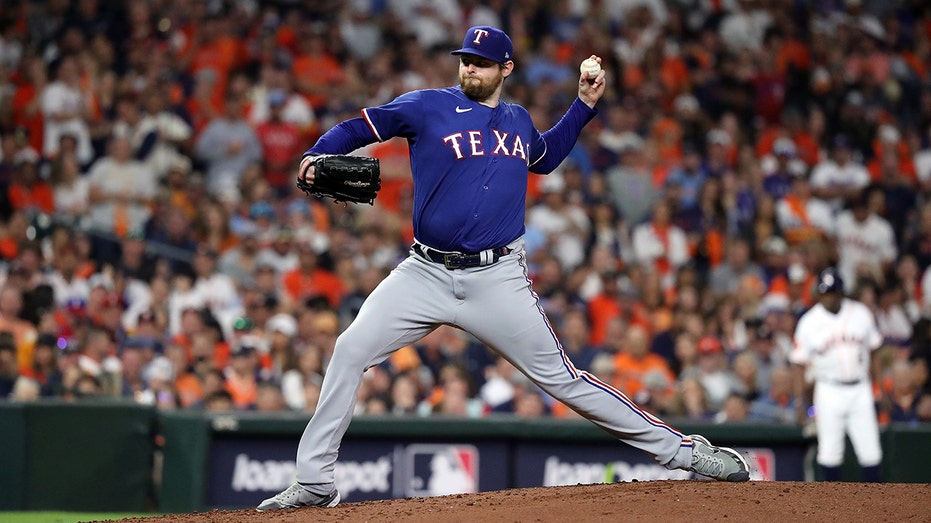 Rangers' Jordan Montgomery strikes out six over 6.1 scoreless