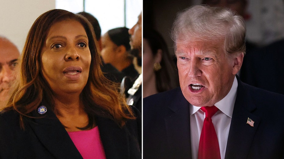 WATCH: Trump lays into ‘corrupt’ New York AG Letitia James for being 'stuck' off campaign trail at fraud trial