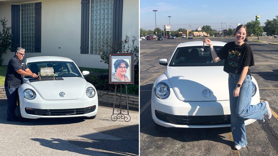 Oklahoma teen wins Volkswagen Beetle after attending a stranger's funeral: 'Perfect winner was drawn'