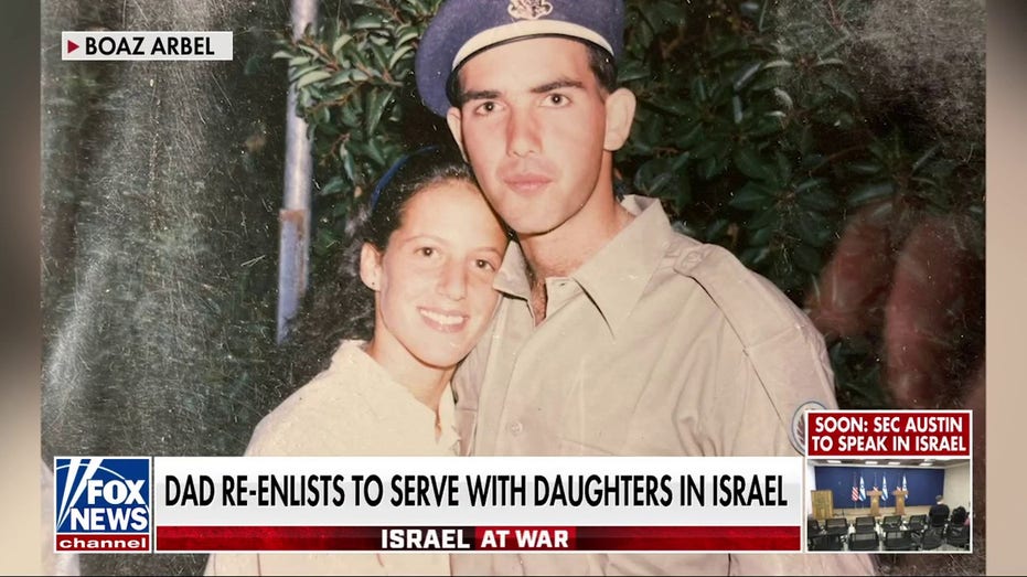 Israeli dad living in US rejoins IDF to serve alongside four daughters: 'I have to do something'