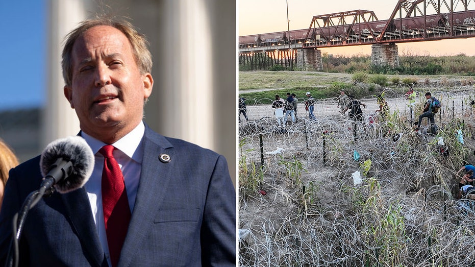 Texas AG Paxton promises 'fight is not over' after SCOTUS rule on Biden admin's razor wire cutting