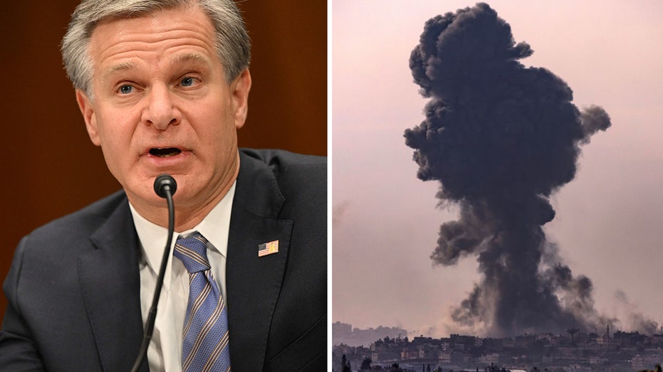 FBI Director Wray warns terror threat to Americans at 'whole other level' amid Hamas-Israel conflict