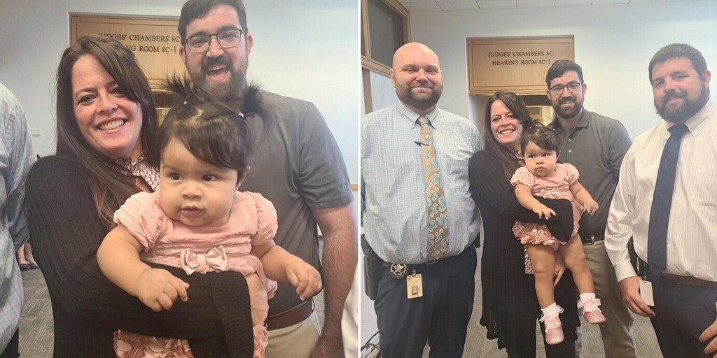 Florida couple adopts baby they found abandoned in woods behind their home - Vimarsana News