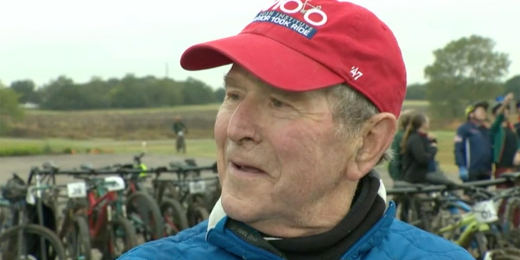 George W. Bush during Warrior Bike Ride in Texas for America's veterans: 'Lucky to have them as citizens' - Vimarsana News