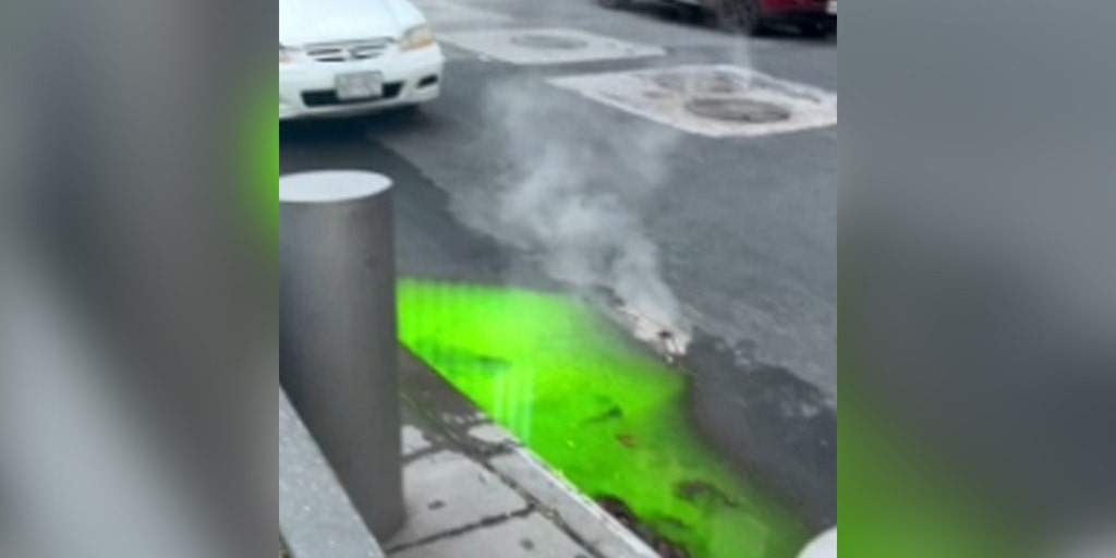 New Yorkers freak out after mysterious green 'slime' oozes onto street: 'Ninja Turtles' - Vimarsana News