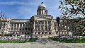 The exterior of the Kentucky Capitol is viewed April 7, 2021, in Frankfort, Kentucky.
