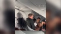 A Frontier Airlines flight turned chaotic when a woman began screaming and yelling while in the air, causing one passenger to begin preaching in the aisle, who called her possessed.