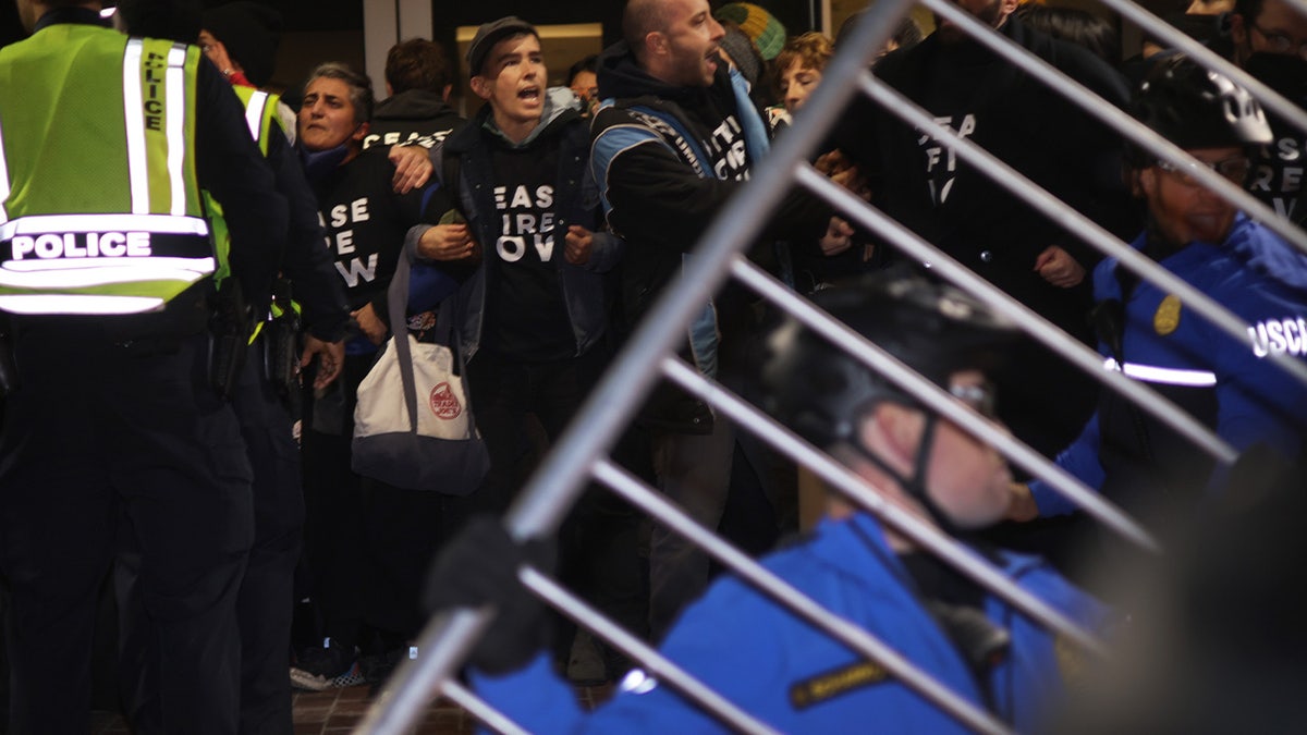 Anti-Israel protest DNC