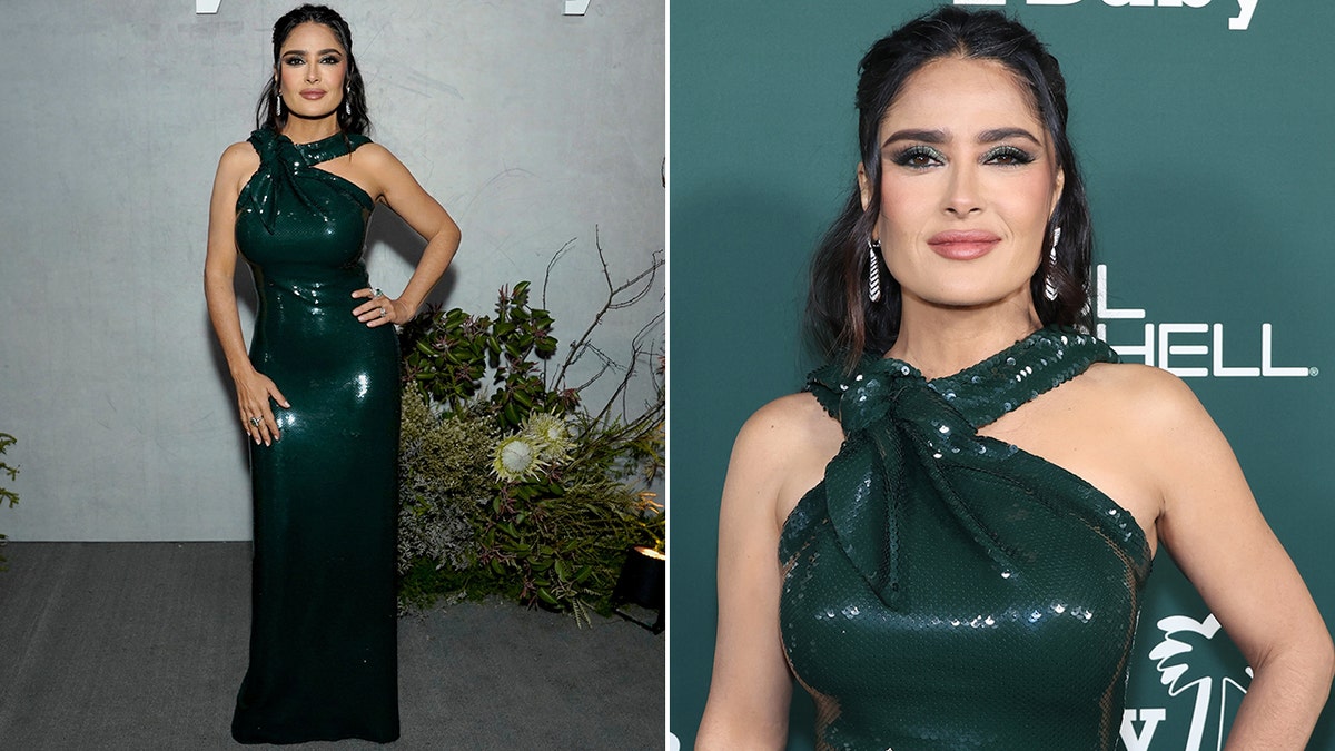 Salma Hayek at baby 2 baby gala