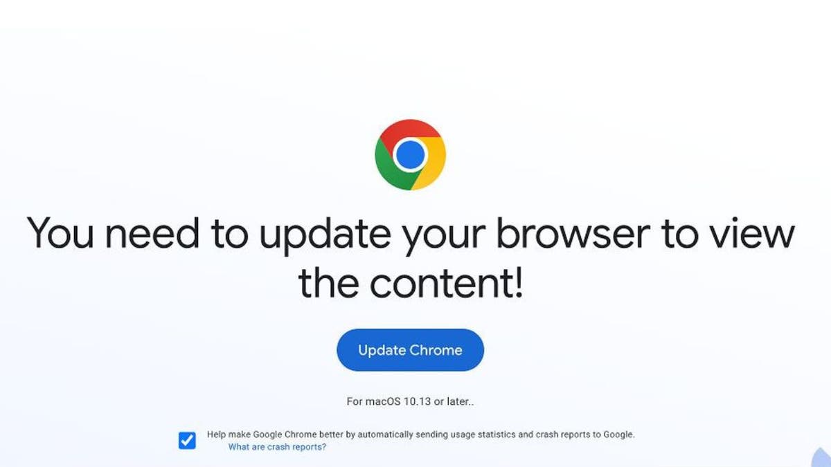 If you use Google Chrome on your Mac, update the browser now