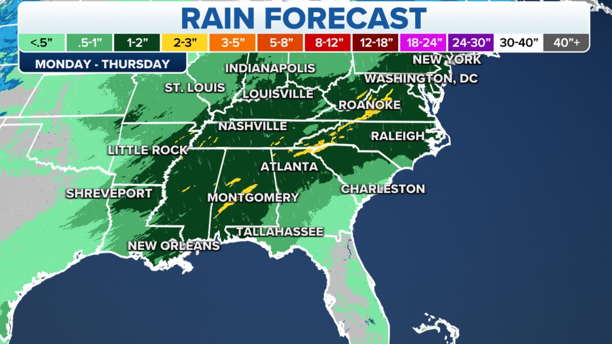 Fox Weather graphic