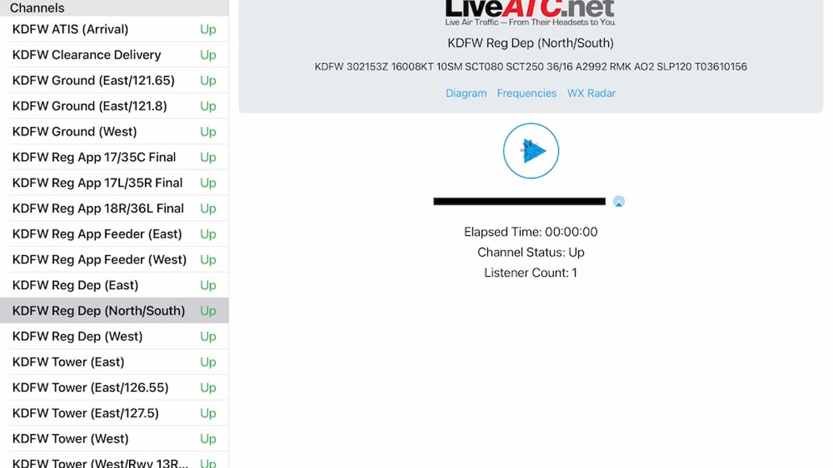 Image of LiveATC app