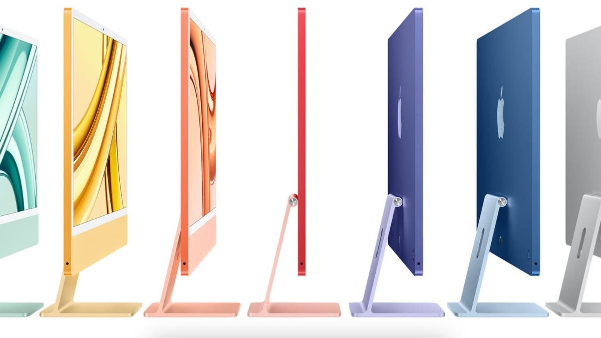 colorful iMacs