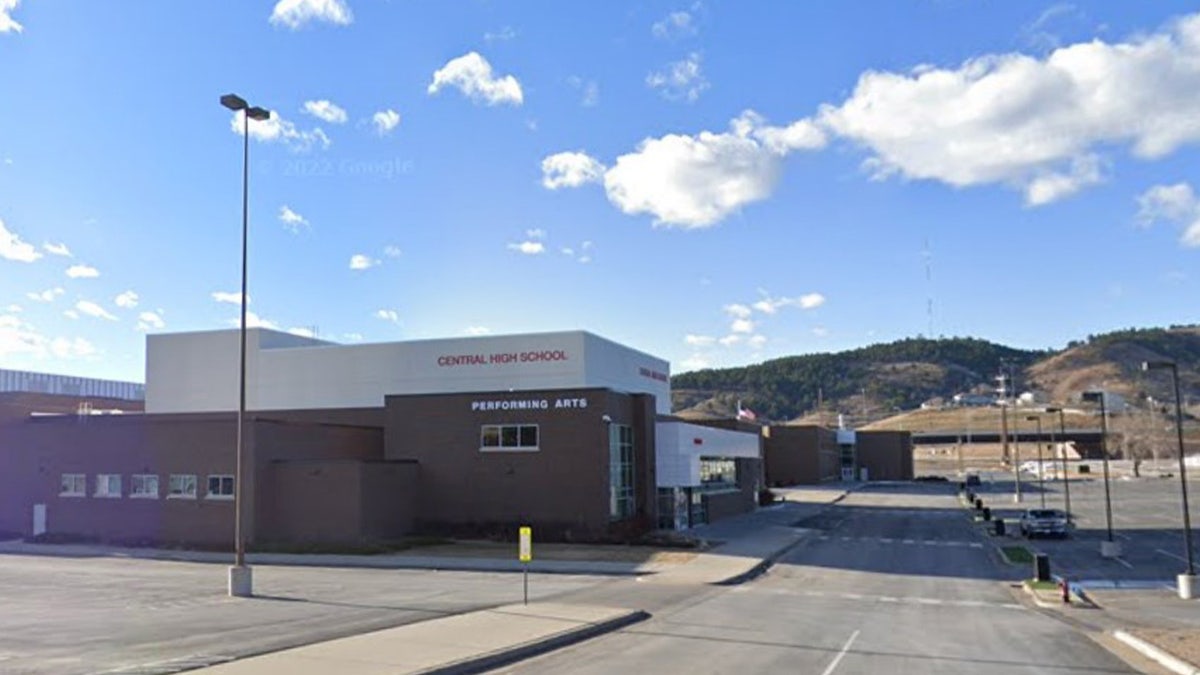 Middelbare school in het Rapid City-gebied