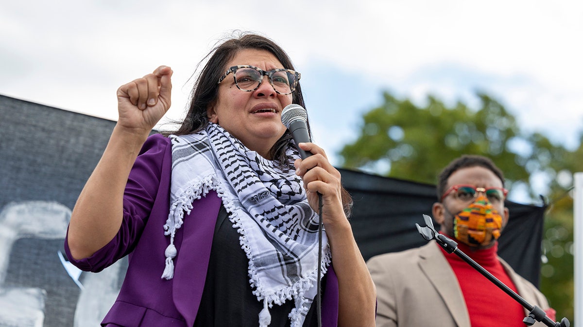 Tlaib Refuses To Answer Reporter’s Questions On Controversial Phrase ...