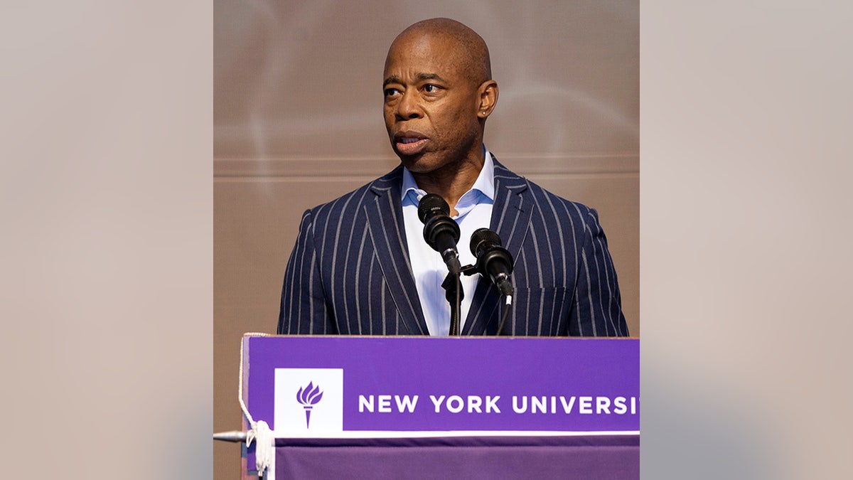 eric adams give new york university speech