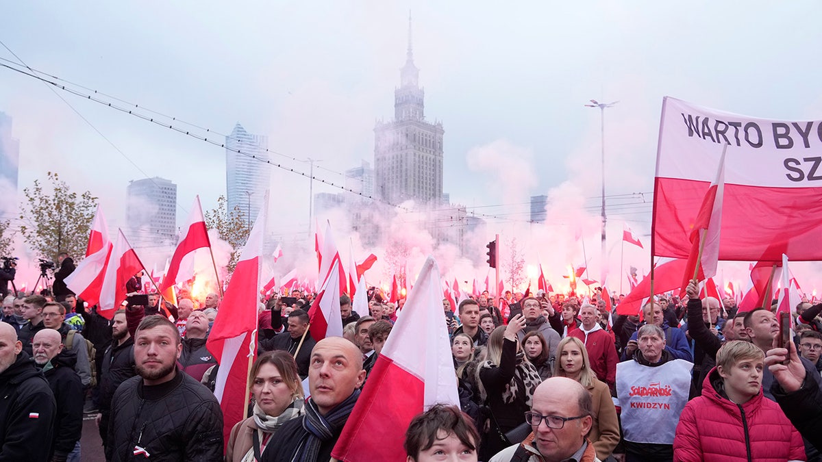 nationalist crowds in Poland
