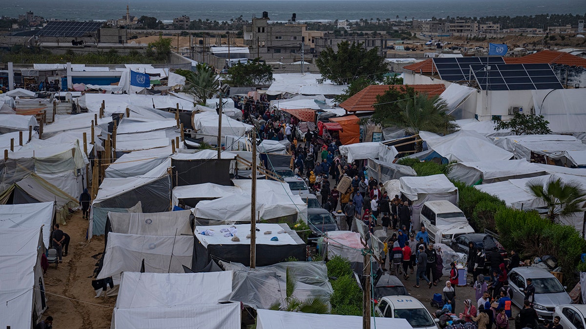 Tents and temporary housing areas