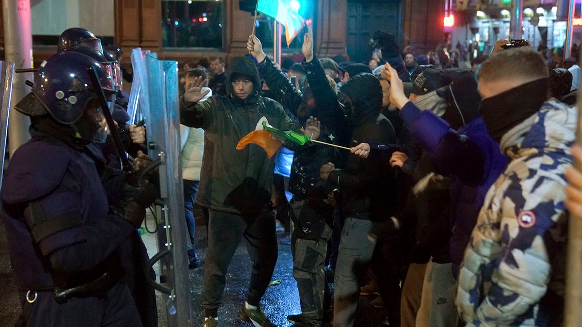 Dublin protesters