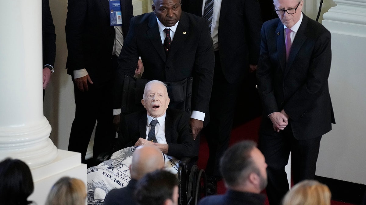 Jimmy Carter at tribute
