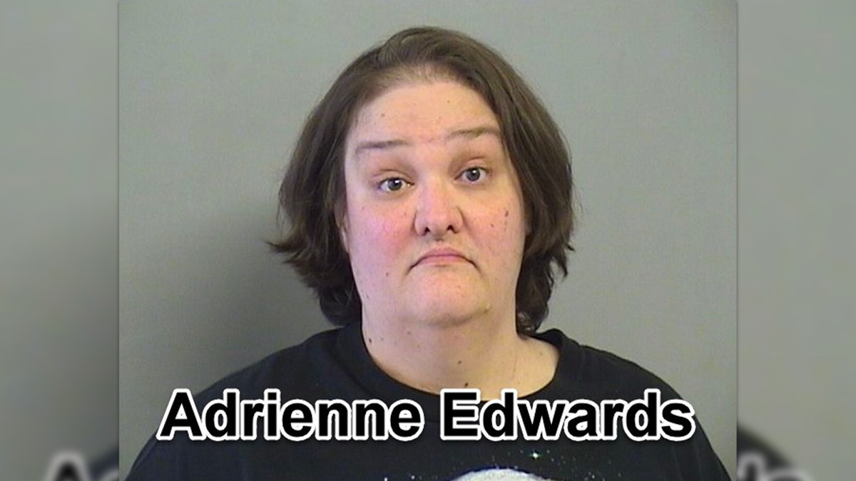 Adrienne Edwards' booking photo