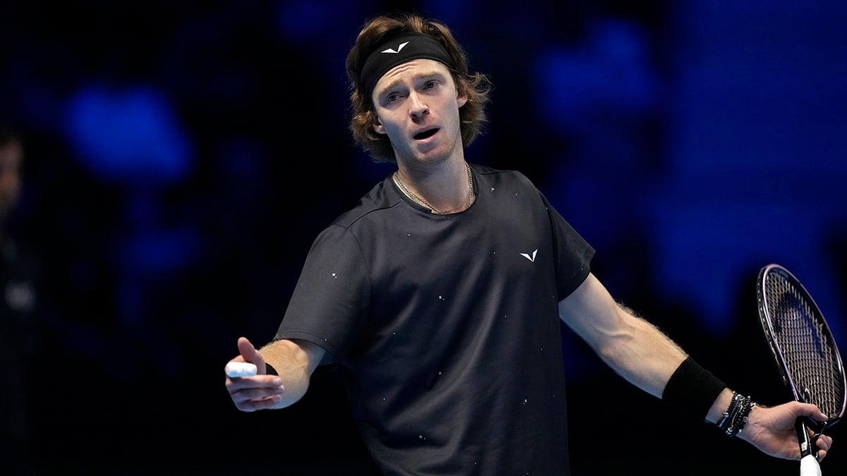 Tennis Star Andrey Rublev Bleeds After Wild Meltdown In Loss To Carlos ...