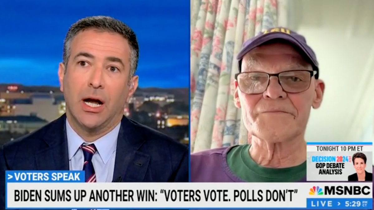 Carville on MSNBC