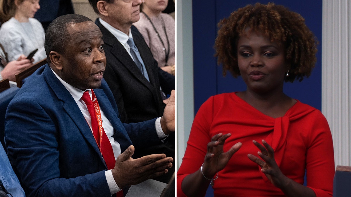 Watch Karine Jean Pierre Abruptly Ends White House Press Briefing Leaves When Pressed By