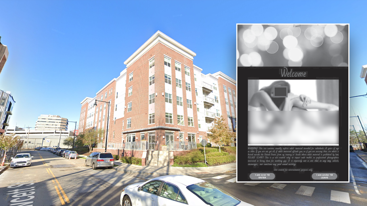 Apartment building in Cambridge, Mass.