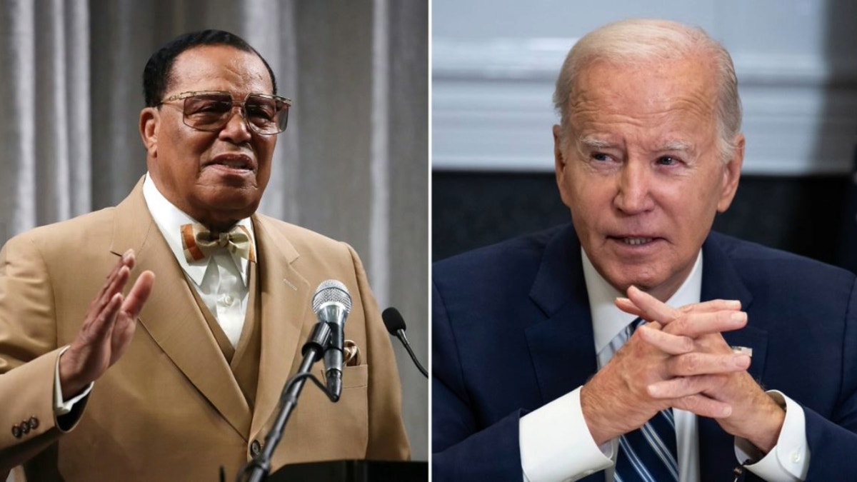 Biden y Farrakhan