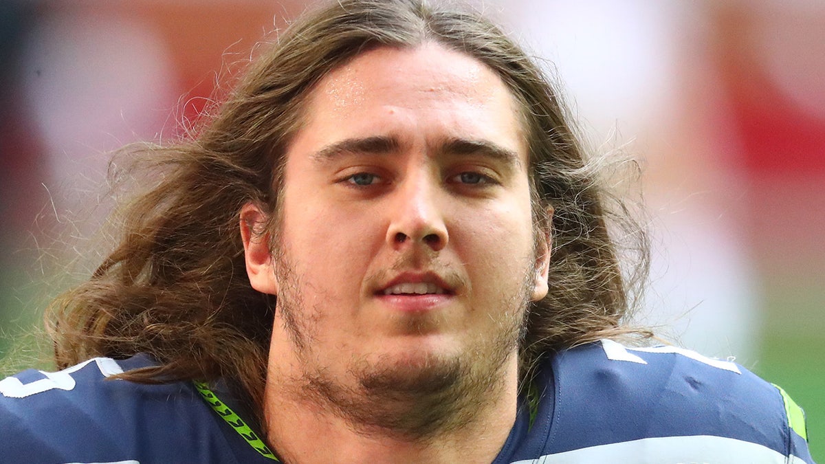 Chad Wheeler with the Seahawks