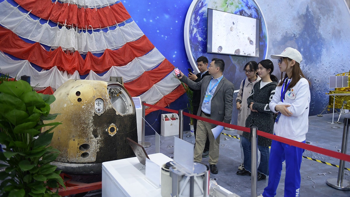 China's Chang'e 5 reentry capsule