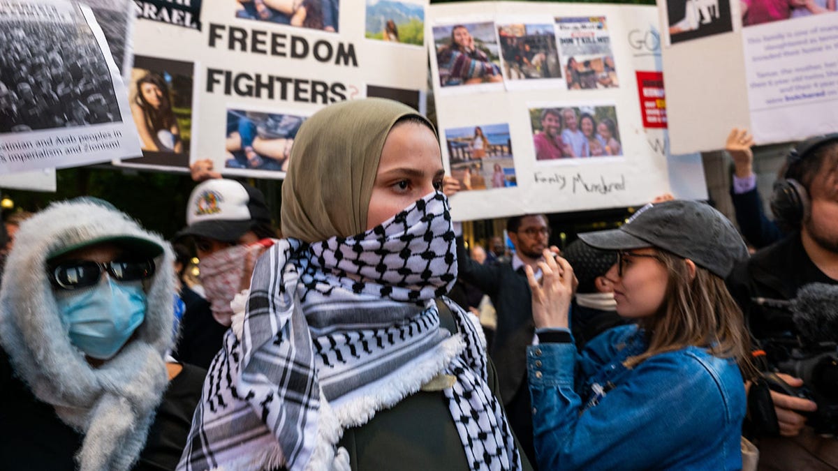 Columbia University Israel-Hamas protest