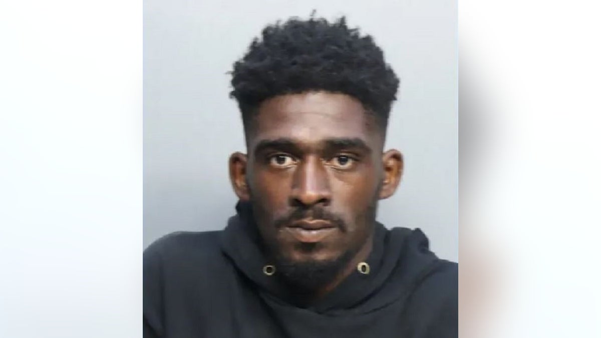 A mugshot of Thaddeus Davis