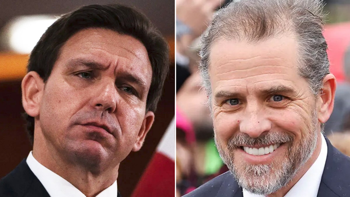 NBC mocked for article about DeSantis attacking Biden's 'kid,' 53-year-old Hunter Biden Florida Gov. Ron DeSantis and Hunter Biden