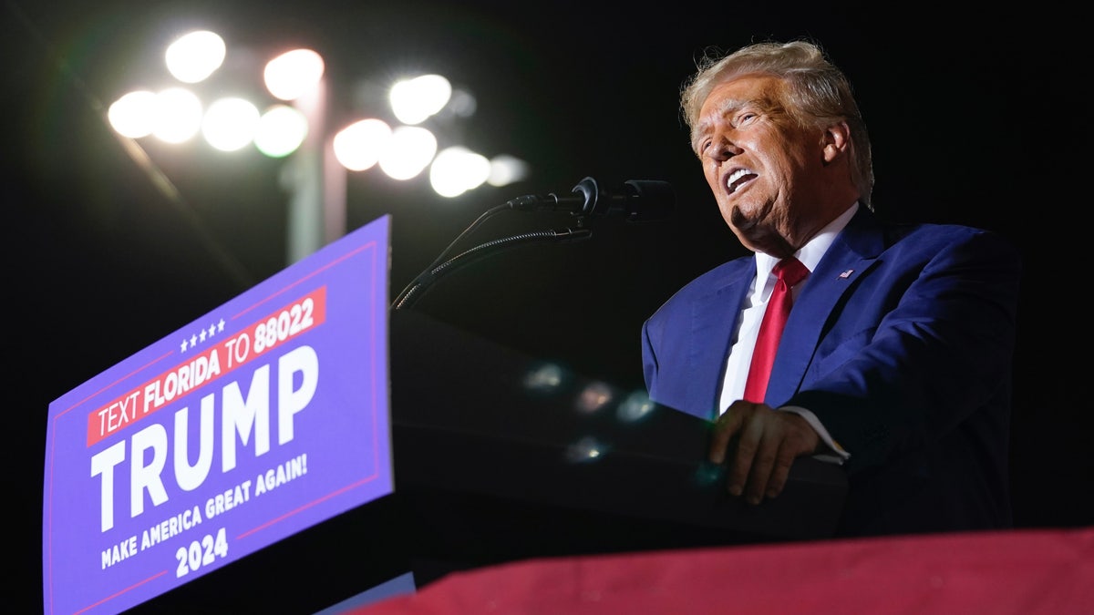 Donald Trump rally in Hialeah, Florida